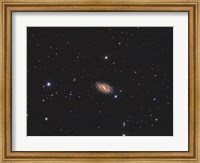 Framed Messier 109, a barred spiral galaxy in the Constellation Ursa Major