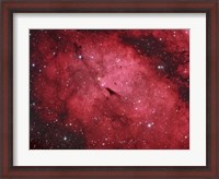Framed Sadr region in the Constellation Cygnus