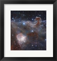 Framed star-forming region NGC 2024 in the Constellation Orion