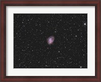 Framed Crab Nebula, a supernova remnant in the Constellation of Taurus