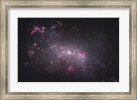 Framed NGC 4449, an irregular galaxy in the Constellation Canes Venatici