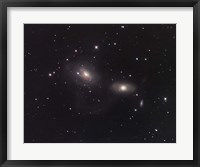 Framed Galaxies NGC 3166 and NGC 3169 in the Constellation Sextans