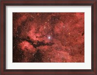 Framed Sadr region in the Constellation Cygnus