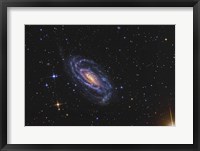 Framed NGC 5033, a spiral galaxy situated in the Constellation of Canes Venatici