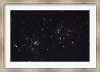 Framed Double Cluster in the Constellation Perseus