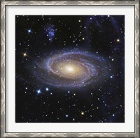 Framed Messier 81, or Bode's Galaxy, is a spiral galaxy located in the Constellation Ursa Major