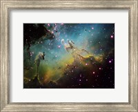 Framed M16 the Eagle Nebula