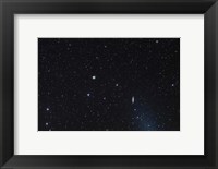 Framed M108 galaxy and M97 Owl Nebula