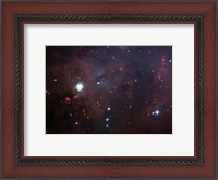 Framed NGC 1999 is a dust filled bright Nebula