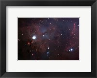 Framed NGC 1999 is a dust filled bright Nebula