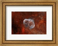 Framed Crescent Nebula with Soap-Bubble Nebula I