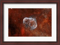 Framed Crescent Nebula with Soap-Bubble Nebula I