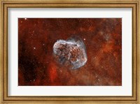 Framed Crescent Nebula with Soap-Bubble Nebula I