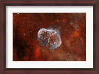 Framed Crescent Nebula with Soap-Bubble Nebula I