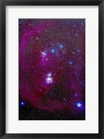 Framed Orion Nebula, Belt of Orion, Sword of Orion and Nebulosity