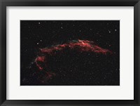 Framed NGC 6992, The Eastern Veil Nebula
