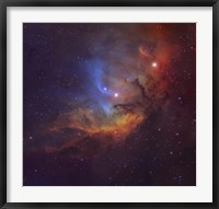 Framed Tulip Nebula (Sh2-101) in Cygnus