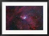 Framed NGC 2264, The Cone Nebula Region