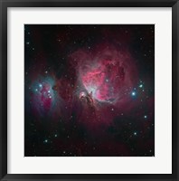 Framed Messier 42, the Orion Nebula I