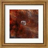Framed Crescent Nebula with Soap-Bubble Nebula II