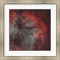 Framed IC 1396, The Elephant Trunk Nebula