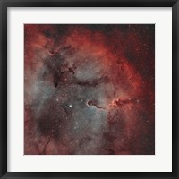 Framed IC 1396, The Elephant Trunk Nebula