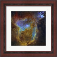 Framed IC 1805, the Heart Nebula I