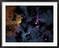 Framed Gaseous Nebula from which star formation may occur