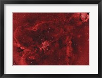 Framed IC 1805, the Heart Nebula II