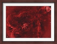 Framed IC 1805, the Heart Nebula II