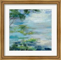 Framed Lily Pond I