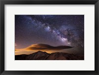 Framed Milky Way Over The Rockies