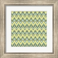 Framed Chevron Waves III