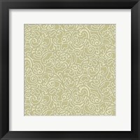 Framed Sheer Romance Scroll II