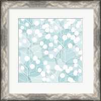 Framed Popping Flowers III