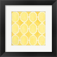 Framed Watercolor Tile I