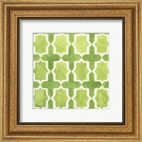 Framed Watercolor Tile III