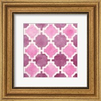 Framed Watercolor Tile V