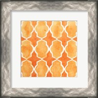 Framed Watercolor Tiles IX