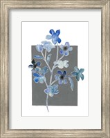 Framed Blue Bouquet II