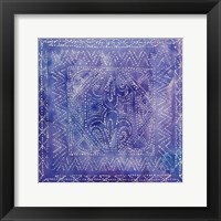 Framed Batik Nebula II