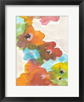 Floral Cascade II Framed Print