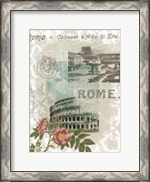 Framed Visiting Rome