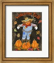 Framed Fall Scarecrow I