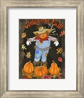 Framed Fall Scarecrow I