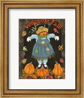 Framed Fall Scarecrow II