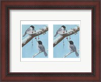 Framed Chickadee Christmas IV 2-Up