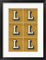 Framed Lucien's L 6-Up