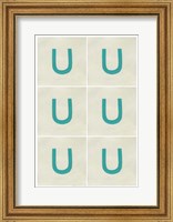 Framed Lucien's U 6-Up