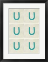 Framed Lucien's U 6-Up